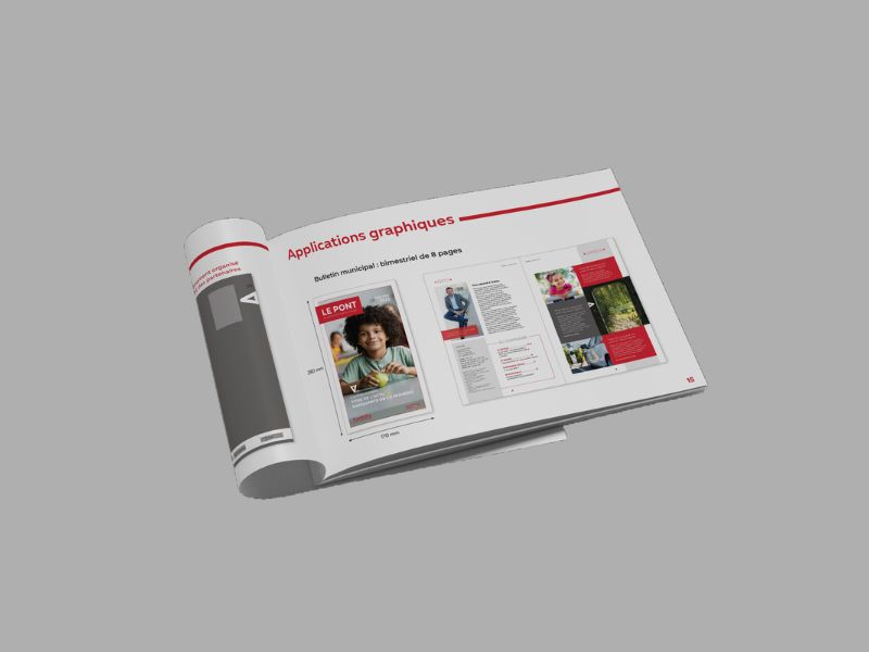 Identité visuelle et magazine municipal Ambilly